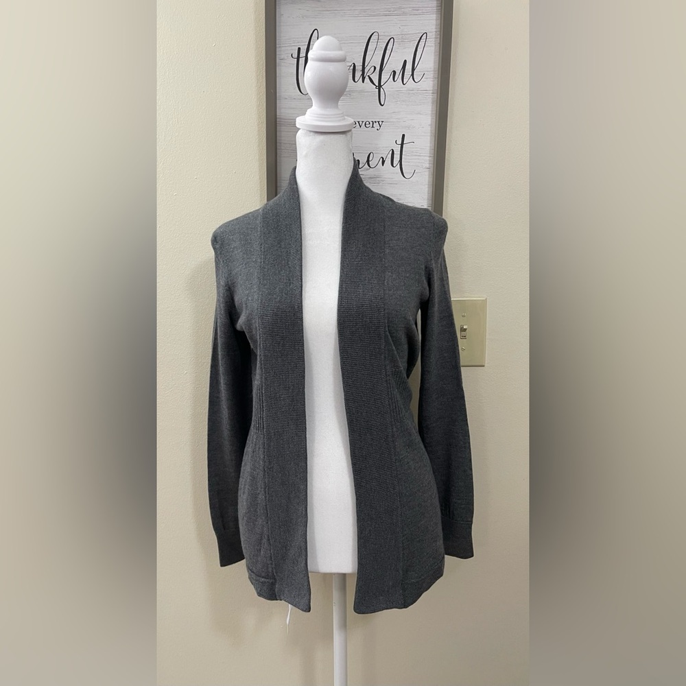 Talbots Women’s Cardigan Open Front Pure Merino Wool Sz Small. - Picture 14 of 17